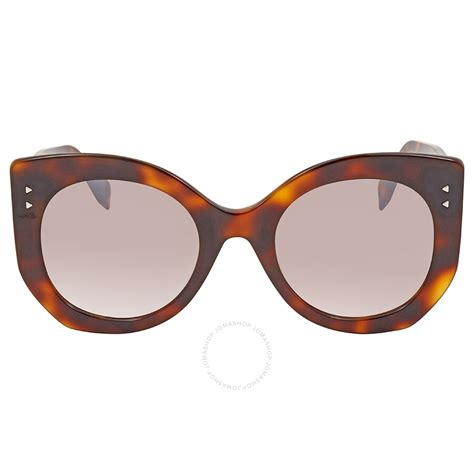 fendi pink cat eye glasses|fendi cat eye sunglasses pink.